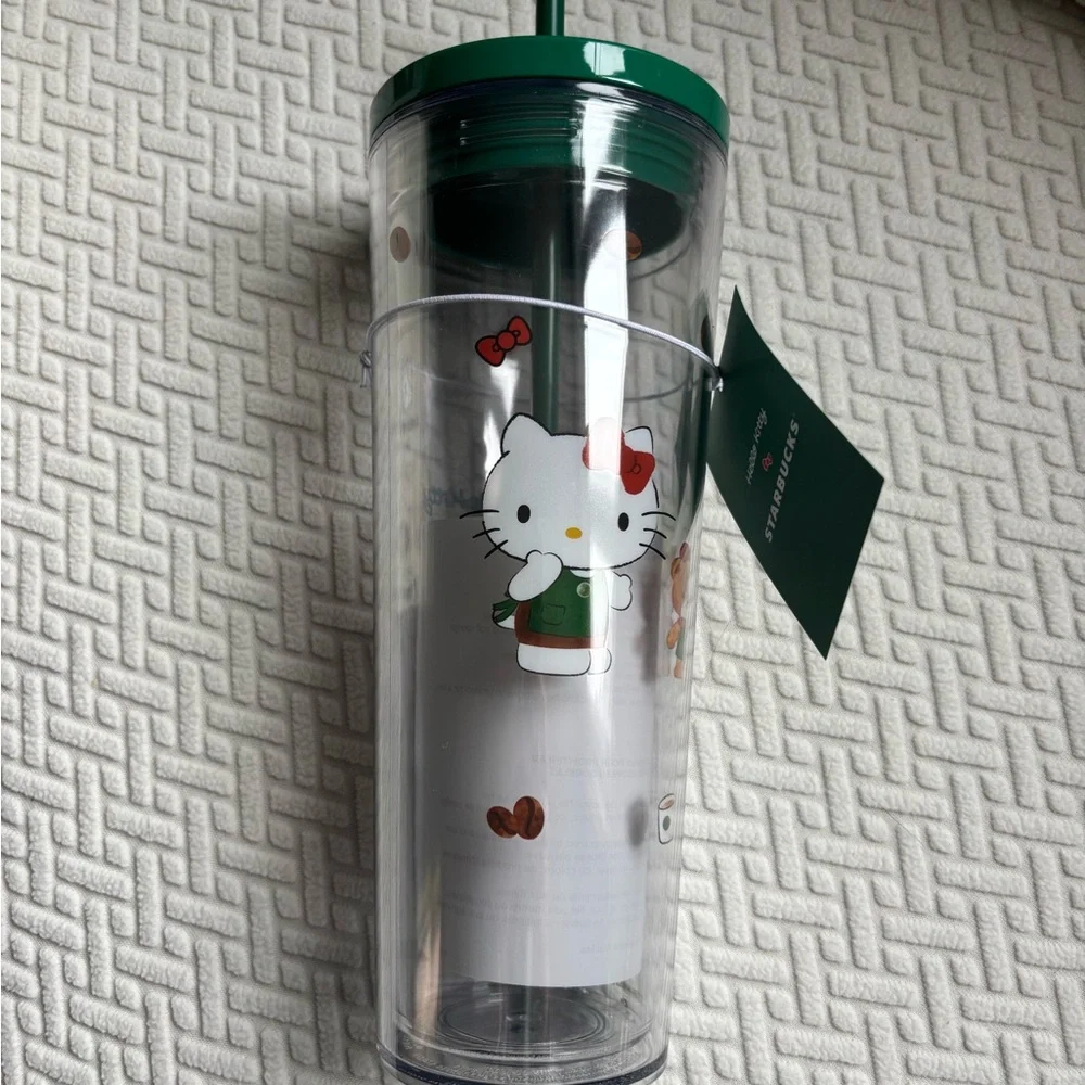 Hello Kitty Starbucks Tumblr and Mug Set limited edition NEW Starbucks collab - Picture 2 of 5